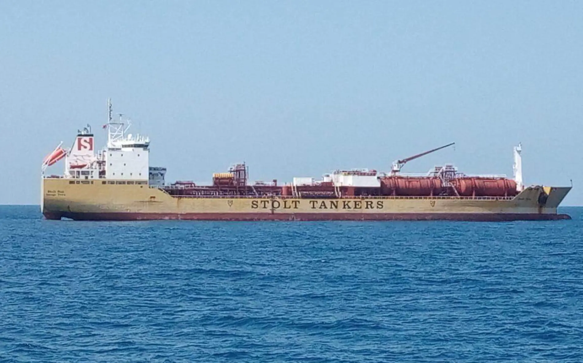 Los tripulantes del buque Stolt Sun con bandera de Islas Caimán fueron puestos en cuarentena Coepris